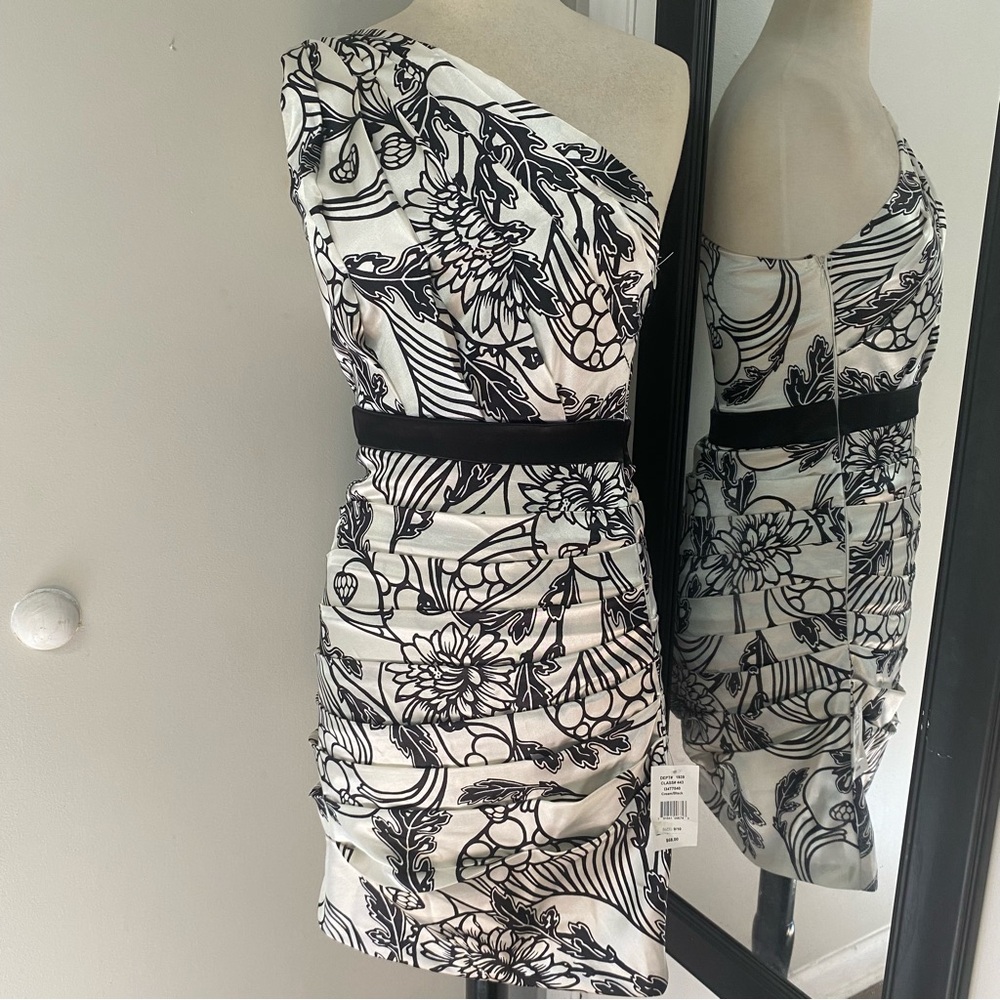 One shoulder party dress - Picture 3 of 12